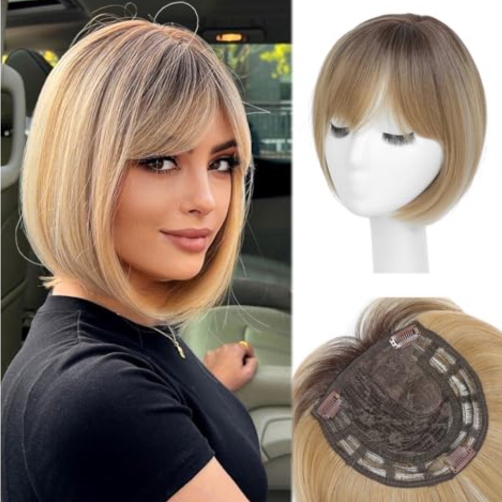 Stylish Blonde Ombre Topper